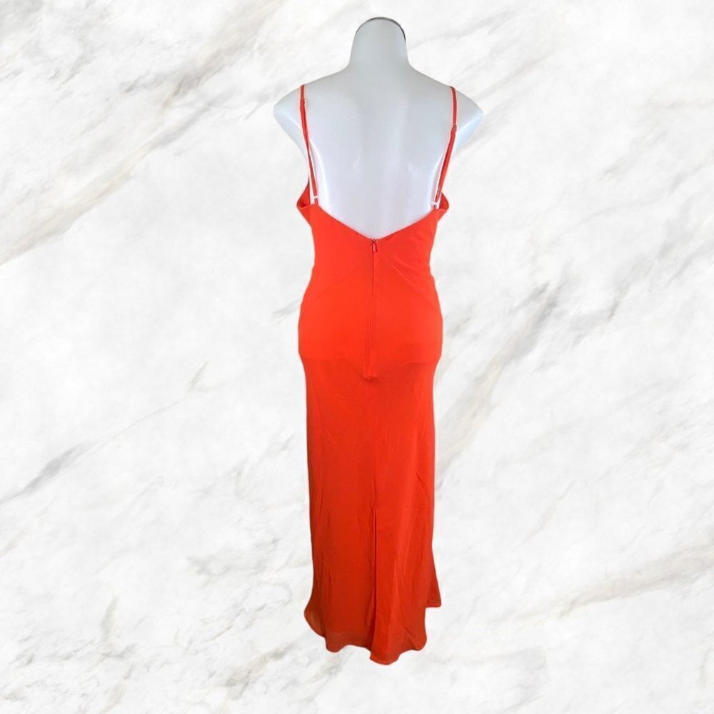 House of Harlow 1960 x REVOLVE Gemma Dress in Orange Red - Picture 8 of 9